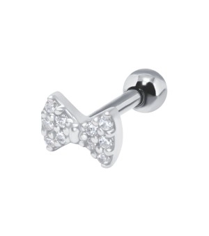 Shiny Bow Helix Ear Piercing TIP-3334